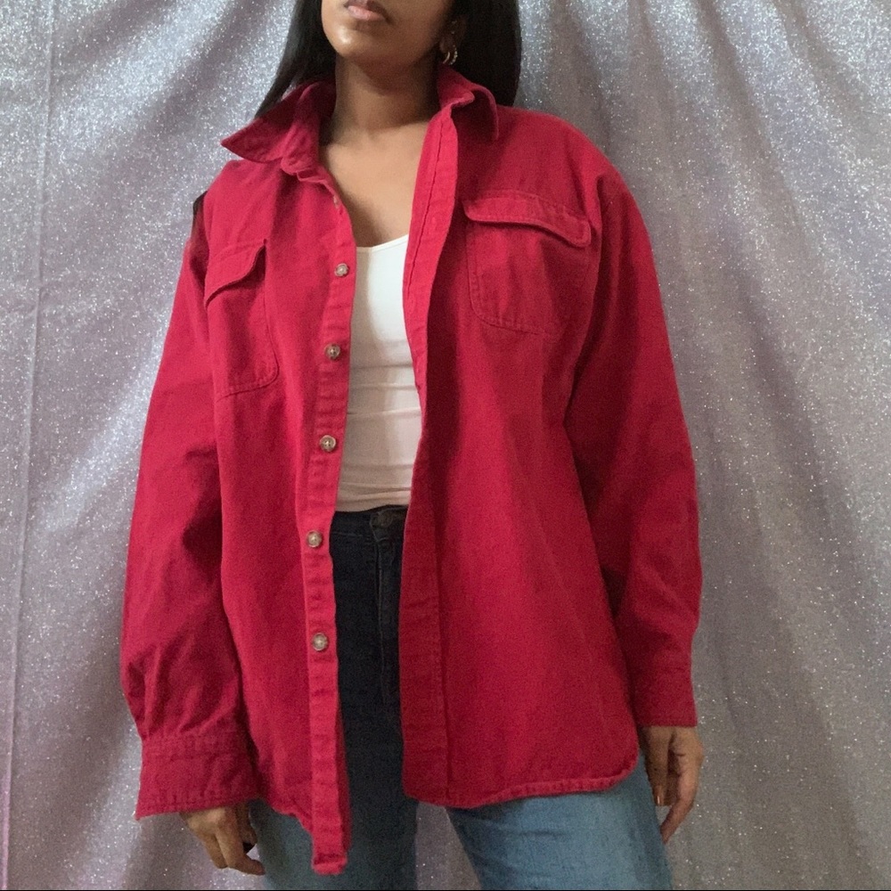 Vintage Redhead Shirt Jacket